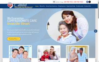 Candid Home Health Care Services, LLC website