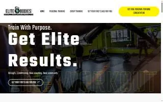 Elite Bodies, LLC of Wheaton website