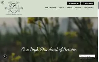 Funeraria Unida website