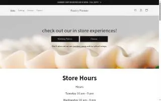 Little Bitts Shop website
