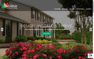 Beechtree Landscape & Design website