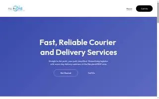 All in One Logistics of Woodlawn website
