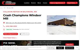 Crash Champions Collision Repair Windsor Mill