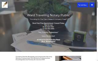 Ward Traveling Notary Public of Woodlawn