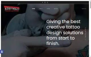 Altered Image Tattoo Studio website