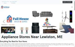 Full House Sales & Lease website
