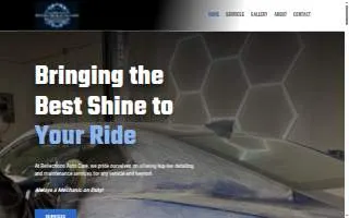 Reflections Auto Care website