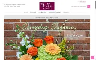 Berry & Berry Floral website