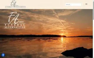 Funeral Alternatives website