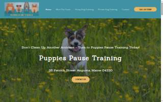 Puppies Pause Training