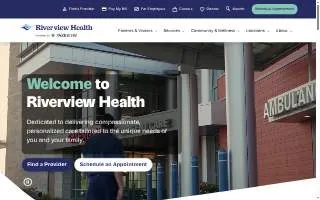 Riverview Psychiatric Center website