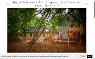 Bangor Montessori School website
