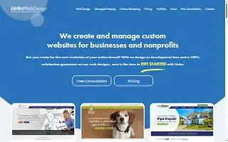 Links Web Design website