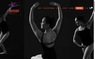 Robinson Ballet website