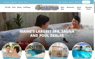 Sandollar Spa & Pool website