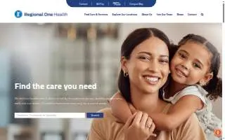 Regional Home Care of Biddeford website