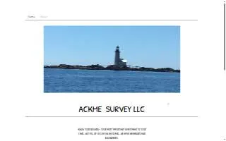 Ackme Survey website