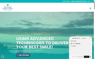 Brunswick Dental Health Associates website