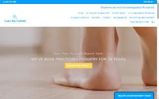 Casco Bay Podiatry - Dr. Dwight Blease website