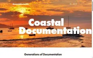 Coastal Documentation II website