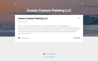 Connor Custom Painting