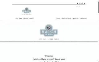 Hatch Home website