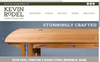 Kevin Rodel Furniture & Design Studio website