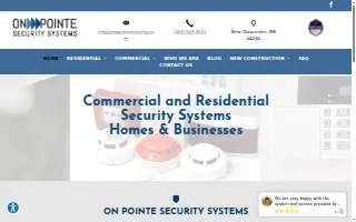 On Pointe Security of Brunswick website