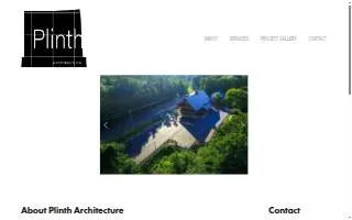 Plinth Architecture website