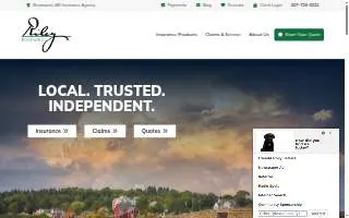 Riley Insurance Agency website