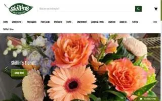 Skillin's Greenhouses website