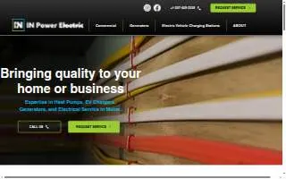 IN Power Electric LLC of Gorham website