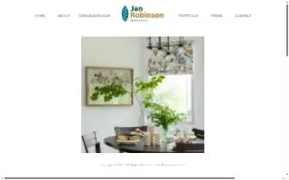 Jan Robinson Interiors website