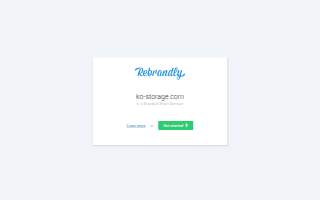 KO Storage