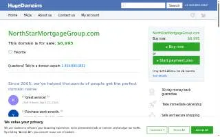 Northstar Mortgage Group | Windham Maine website