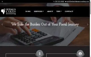 Sebago Lakes Accounting website