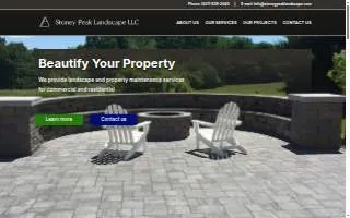 Stoney Peak Landscape LLC website