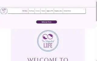 The Integrated Life website