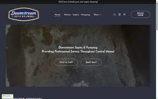 Downstream Septic & Pumping of Lewiston website
