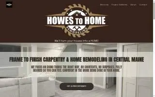 Howes To Home Remodeling website