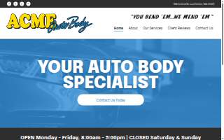Acme Body Shop Inc of Portland