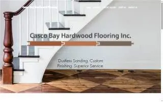 Casco Bay Hardwood Flooring of Portland website