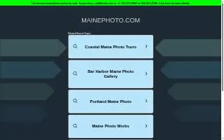 Maine Photo Works of Portland website