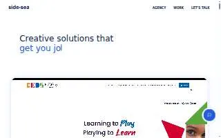 side•sea Agency website