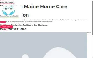 Southern Maine Home Care, LLC of Portland website