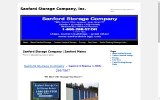 Sanford Storage