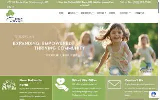 Chiropractic Family Wellness Center website