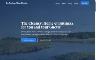 Fe's Southern Maine Cleaning website