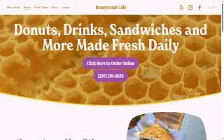 Honeycomb Cafe website