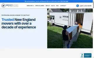 Integrity Movers website